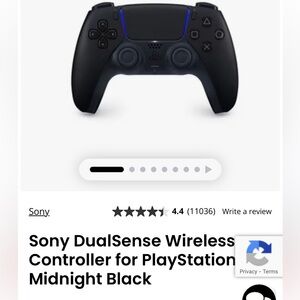 Sony DualSense Wireless Controller - Midnight Black